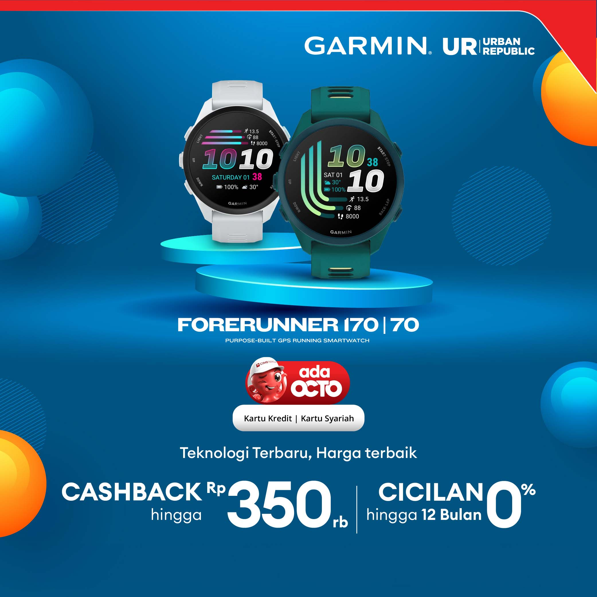 Garmin Forunner Cashback & Cicilan