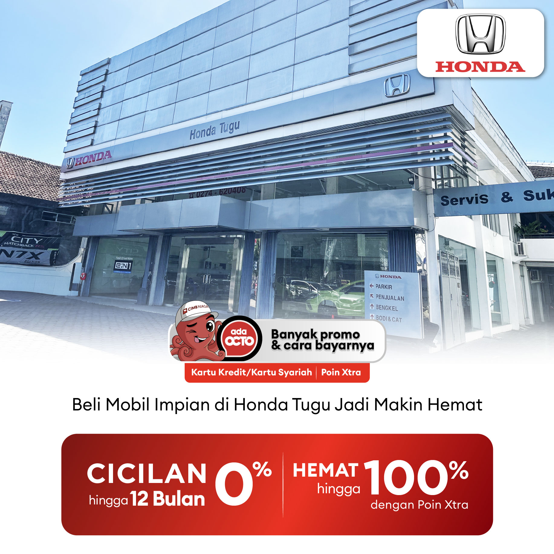 Honda Tugu | Yogyakarta