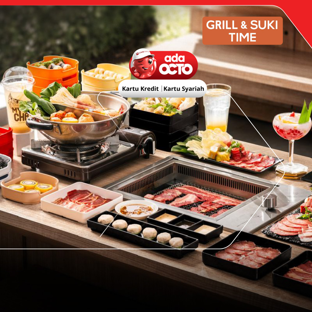 Grill & Suki Time Diskon 30%