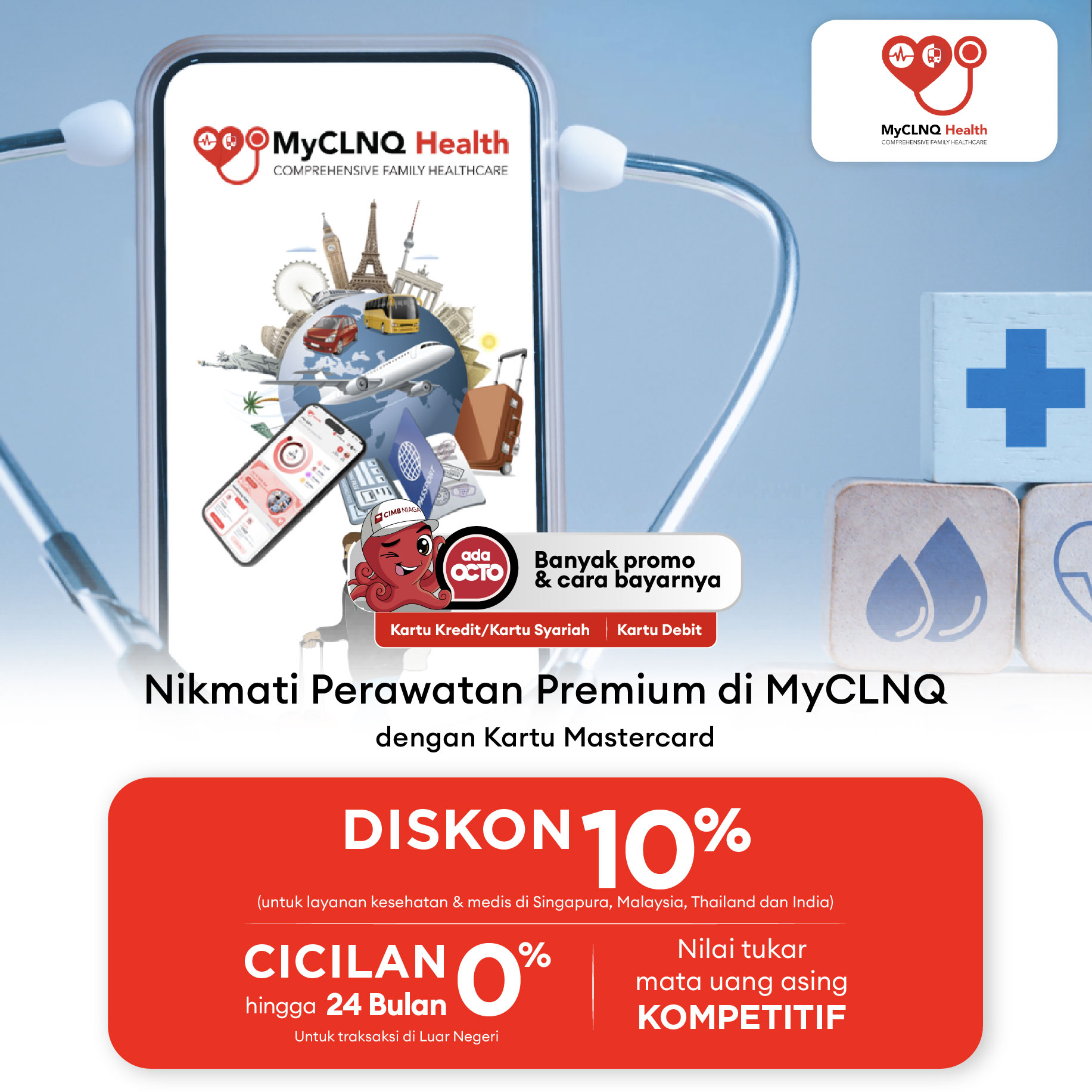 MyCLNQ Health - Mastercard