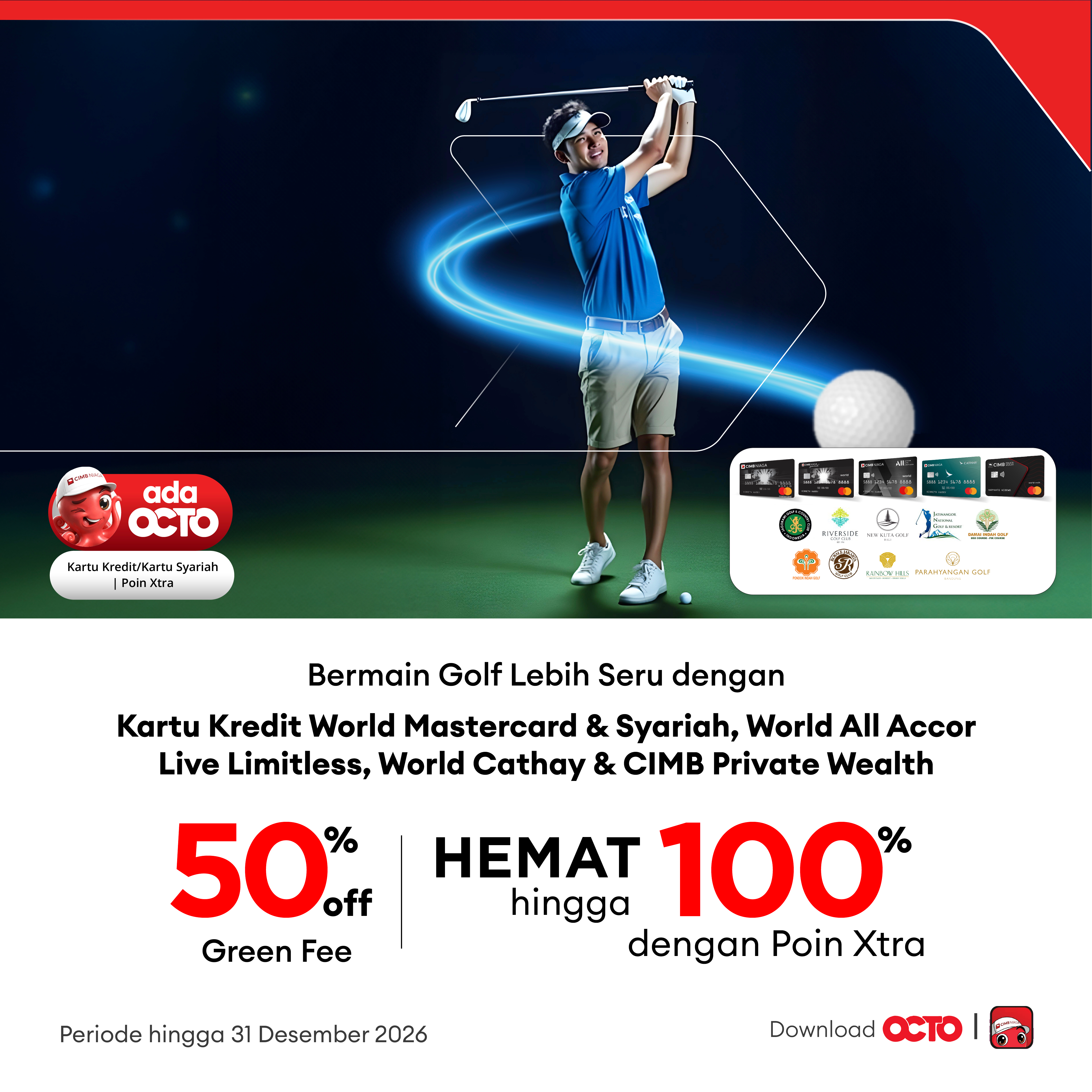 Privilege Golf Get 50% off Green Fee