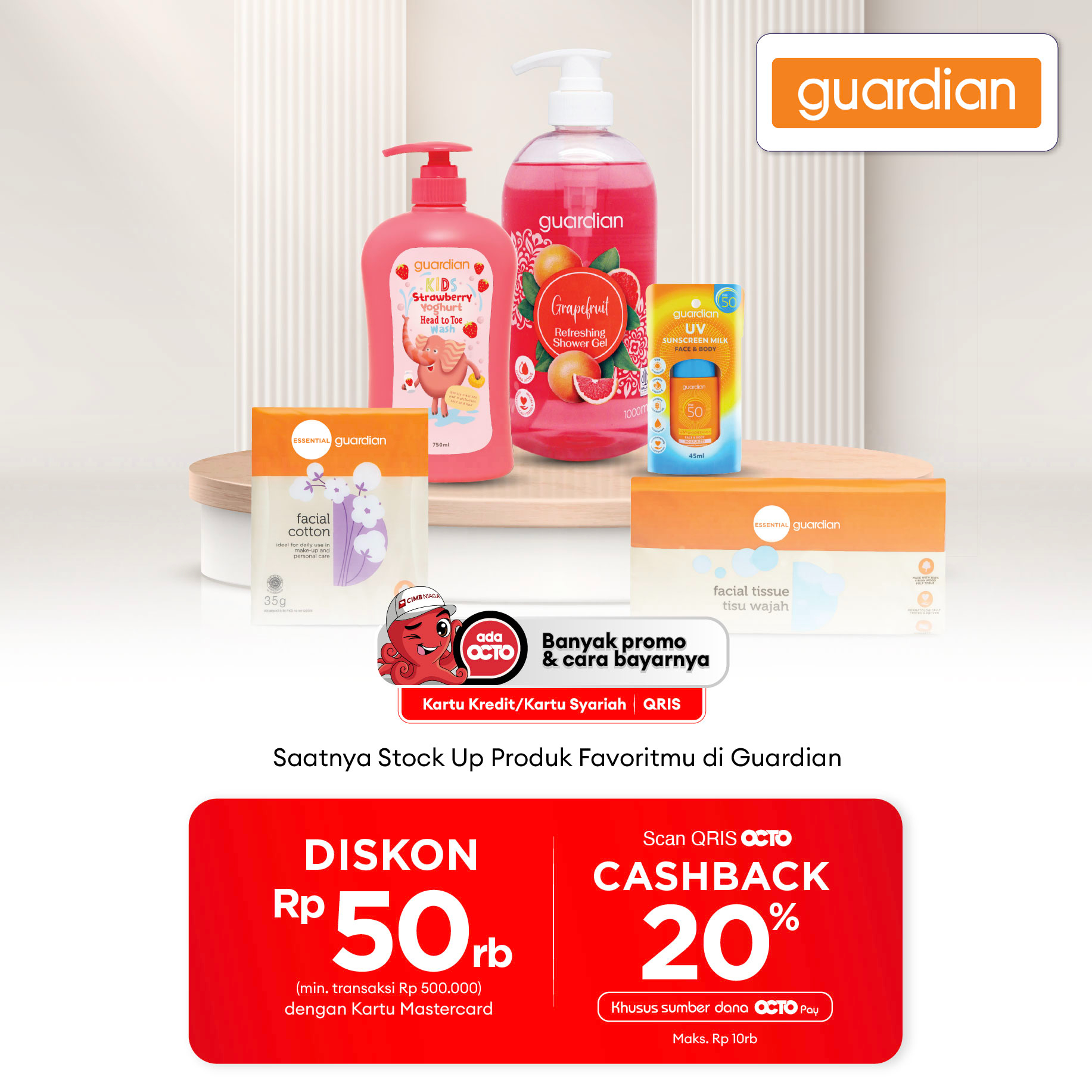 GUARDIAN Reguler promo