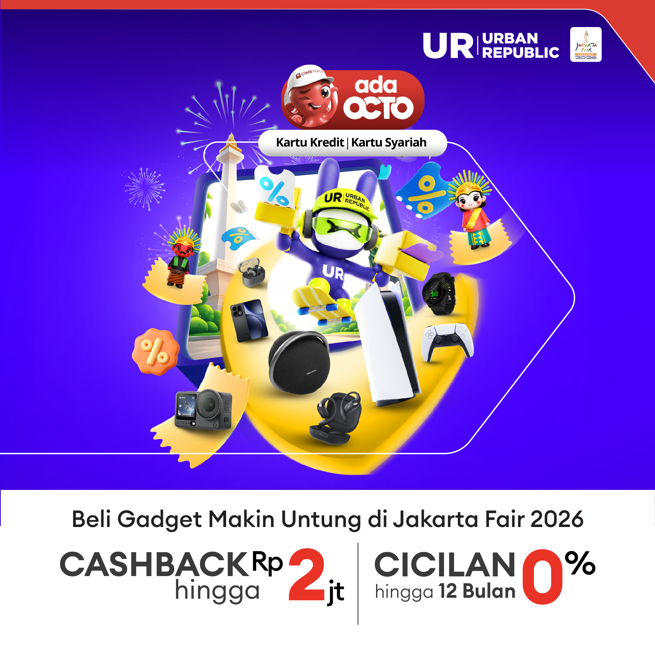 Program JFK 2026 di Urban Republic