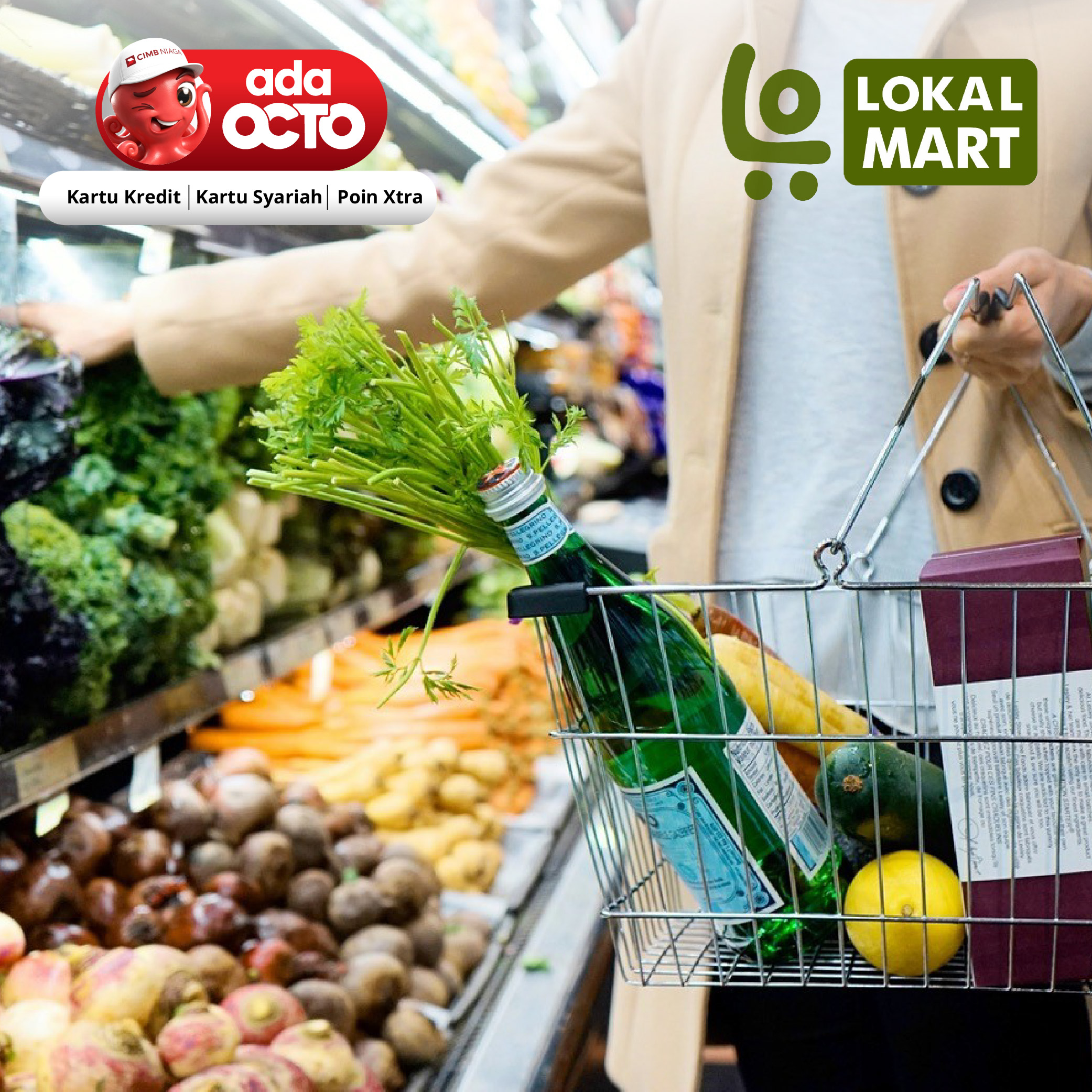 Lokal Mart Diskon Rp25.000