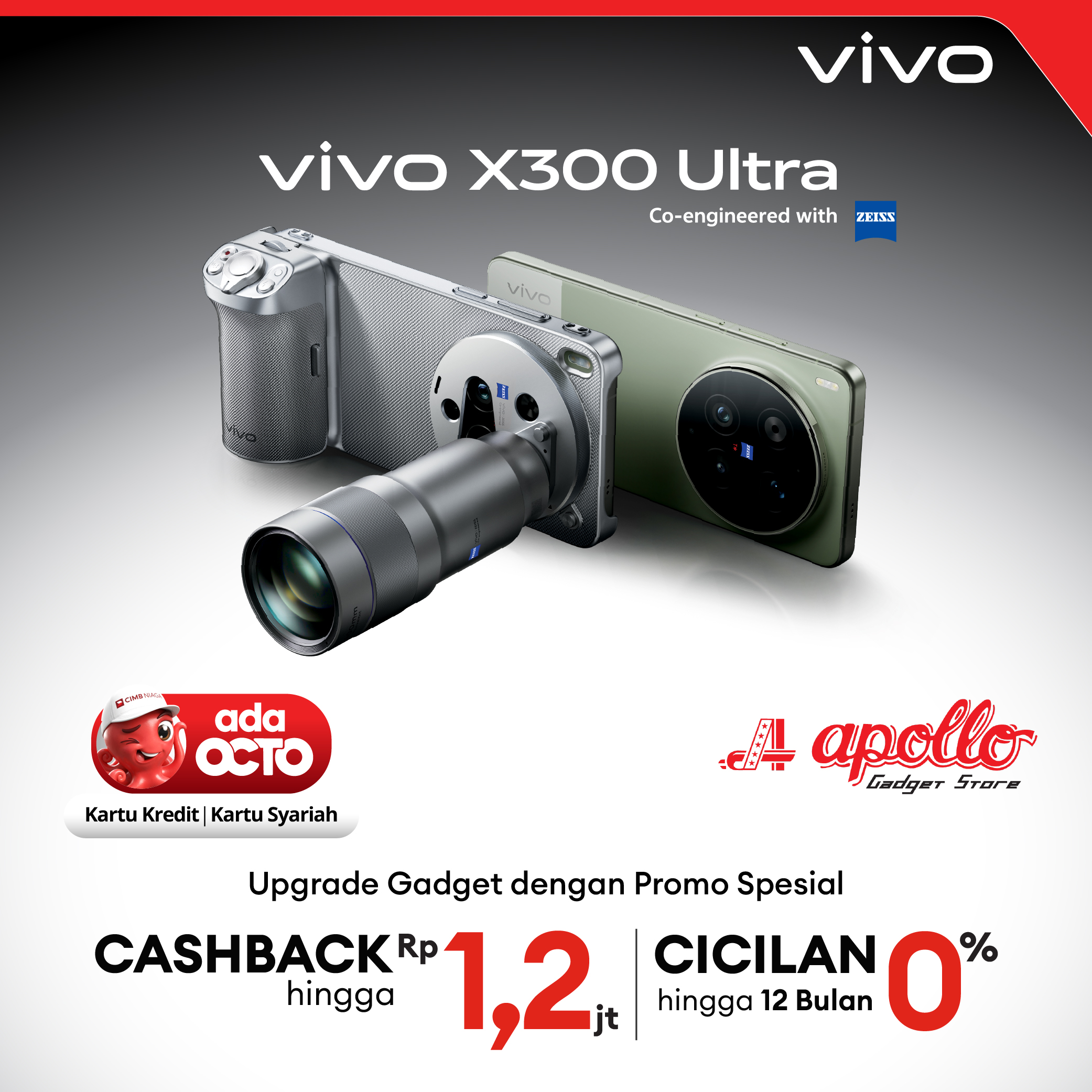 VIVO X300 ULTRA di Apollo Gadget Store