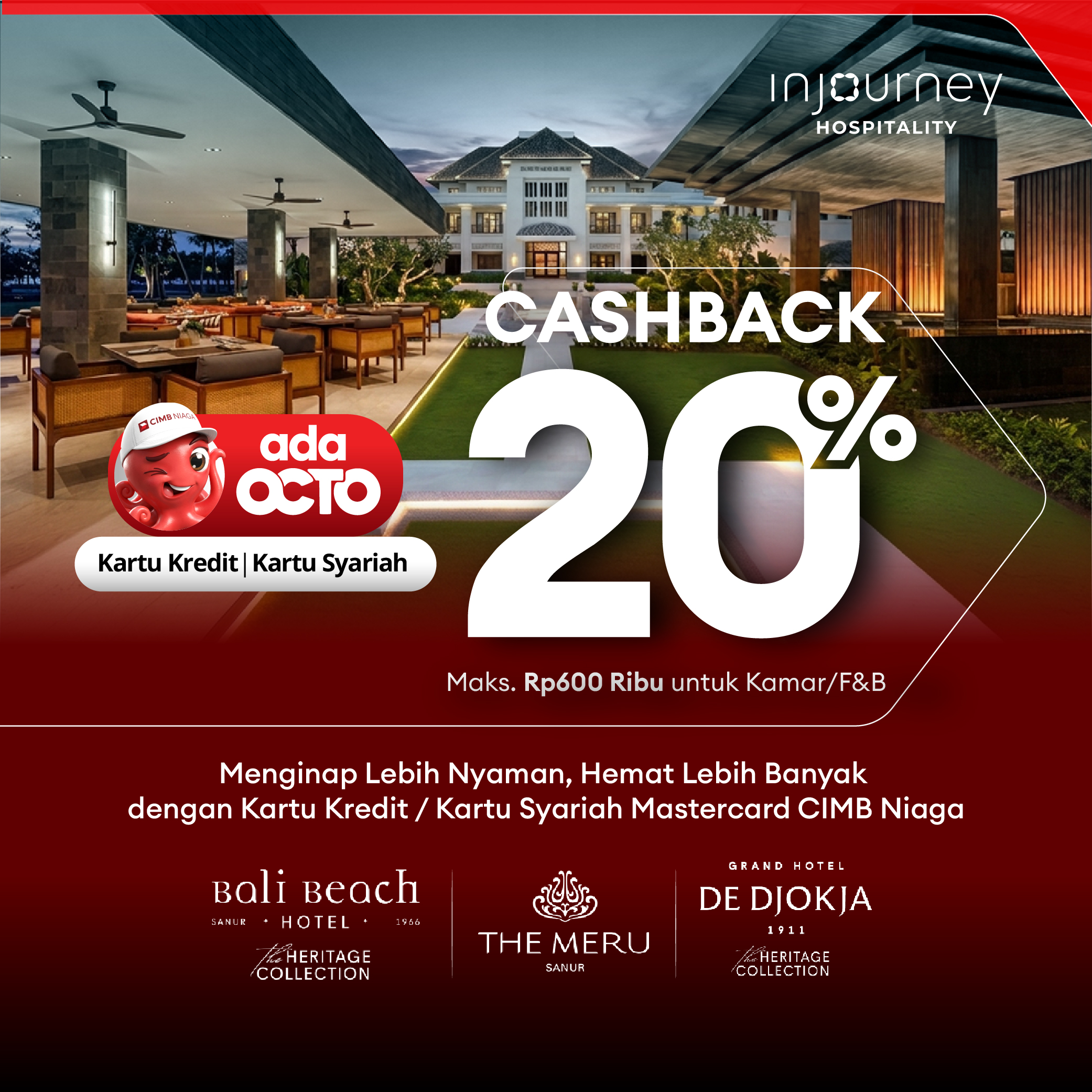 In Journey Cashback 20%