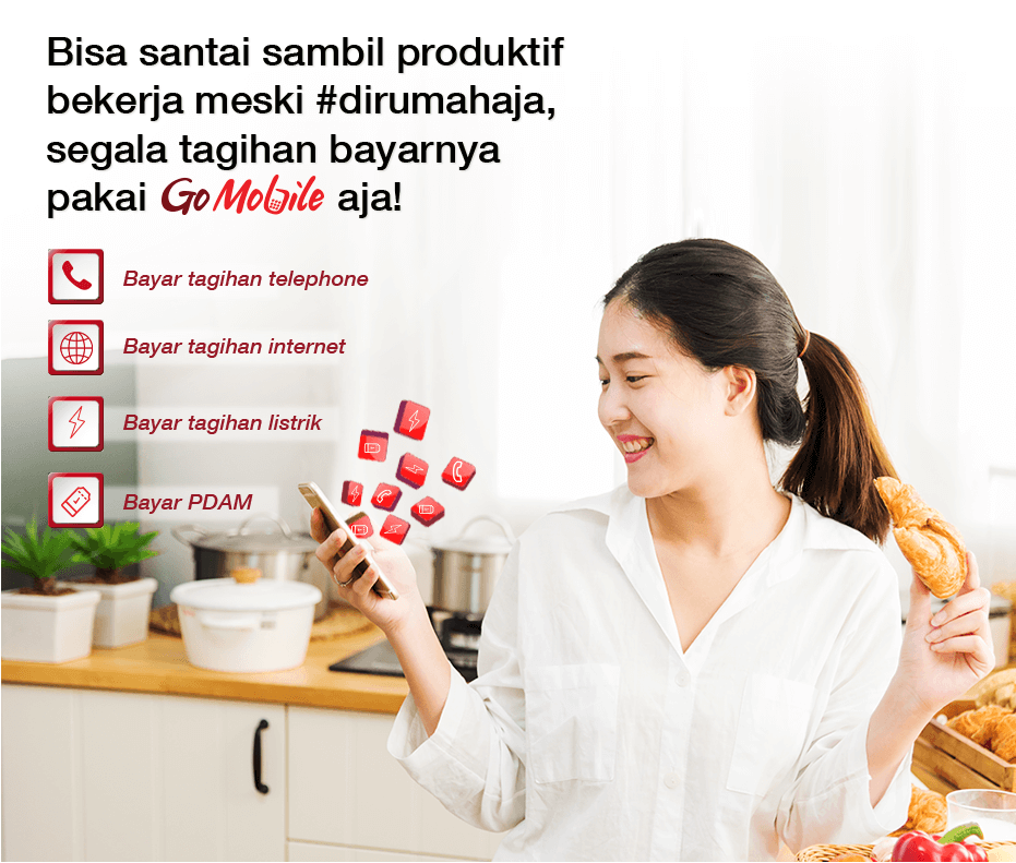 cimb bayar tagihan dengan gomobile