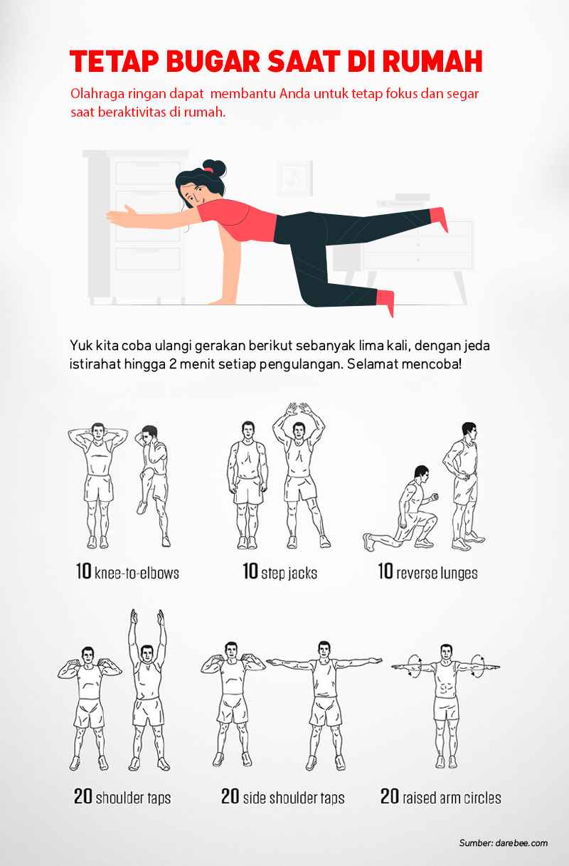 tips workout dirumah