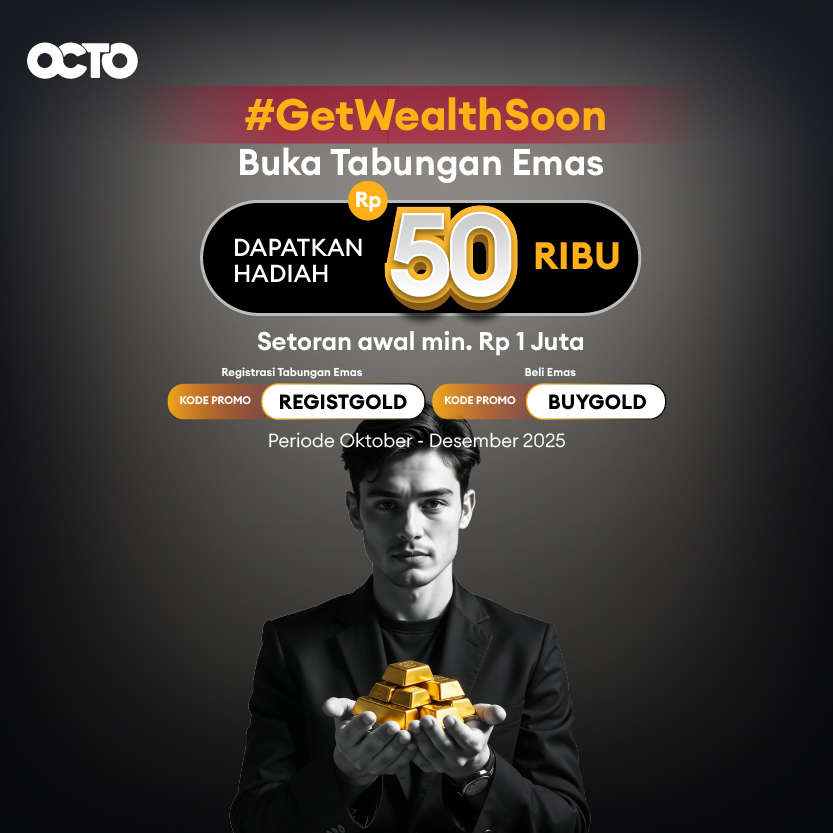 Beli emas bisa mulai dari Rp 80 Ribu!