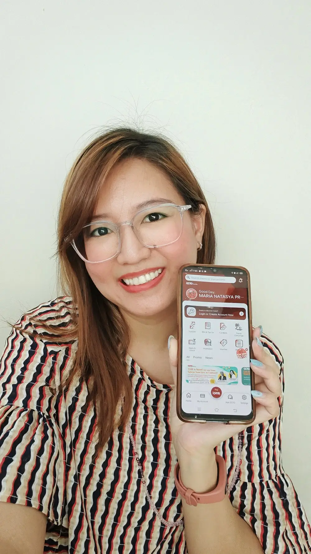 Maria Natasya Octo Mobile testimony review