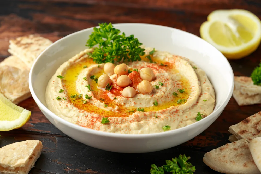 hummus makanan arab - CIMB Niaga