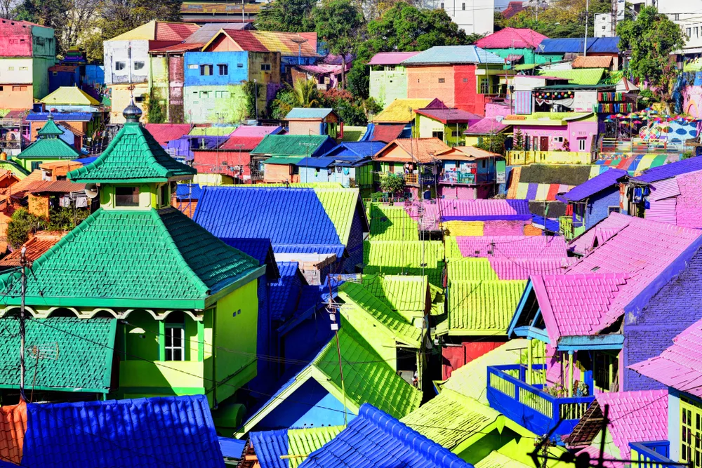 kampung wisata warna-warni jodipan - CIMB Niaga