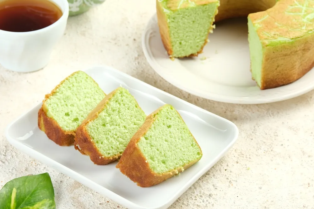 Pandan Chiffon Cake - CIMB Niaga