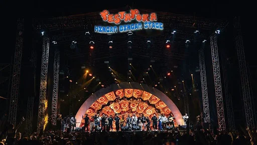 konser musik pestapora - CIMB Niaga