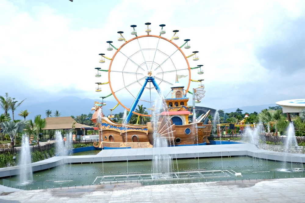 taman hiburan saloka theme park semarang - CIMB Niaga