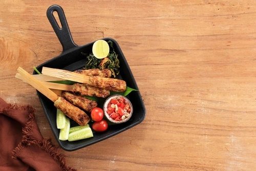 sate lilit khas Bali - CIMB Niaga