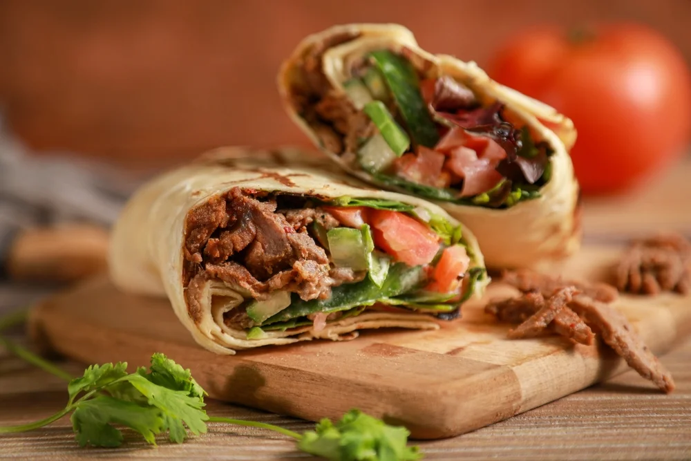 shawarma makanan arab - CIMB Niaga