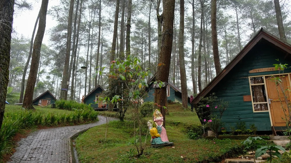 Terminal Wisata Grafika Cikole tempat healing di bandung - CIMB Niaga