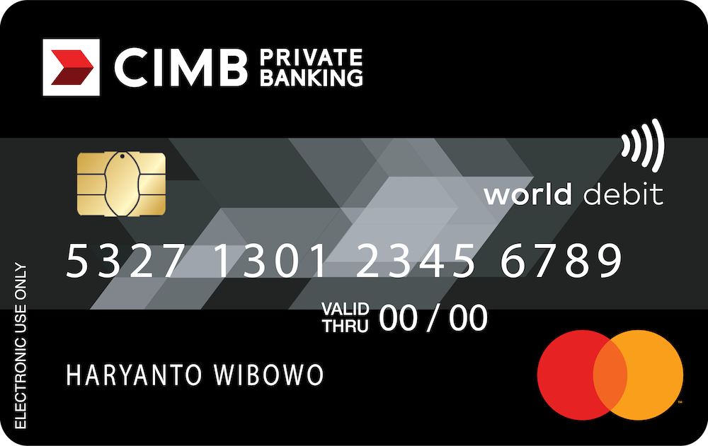 KARTU DEBIT CIMB PRIVATE BANKING