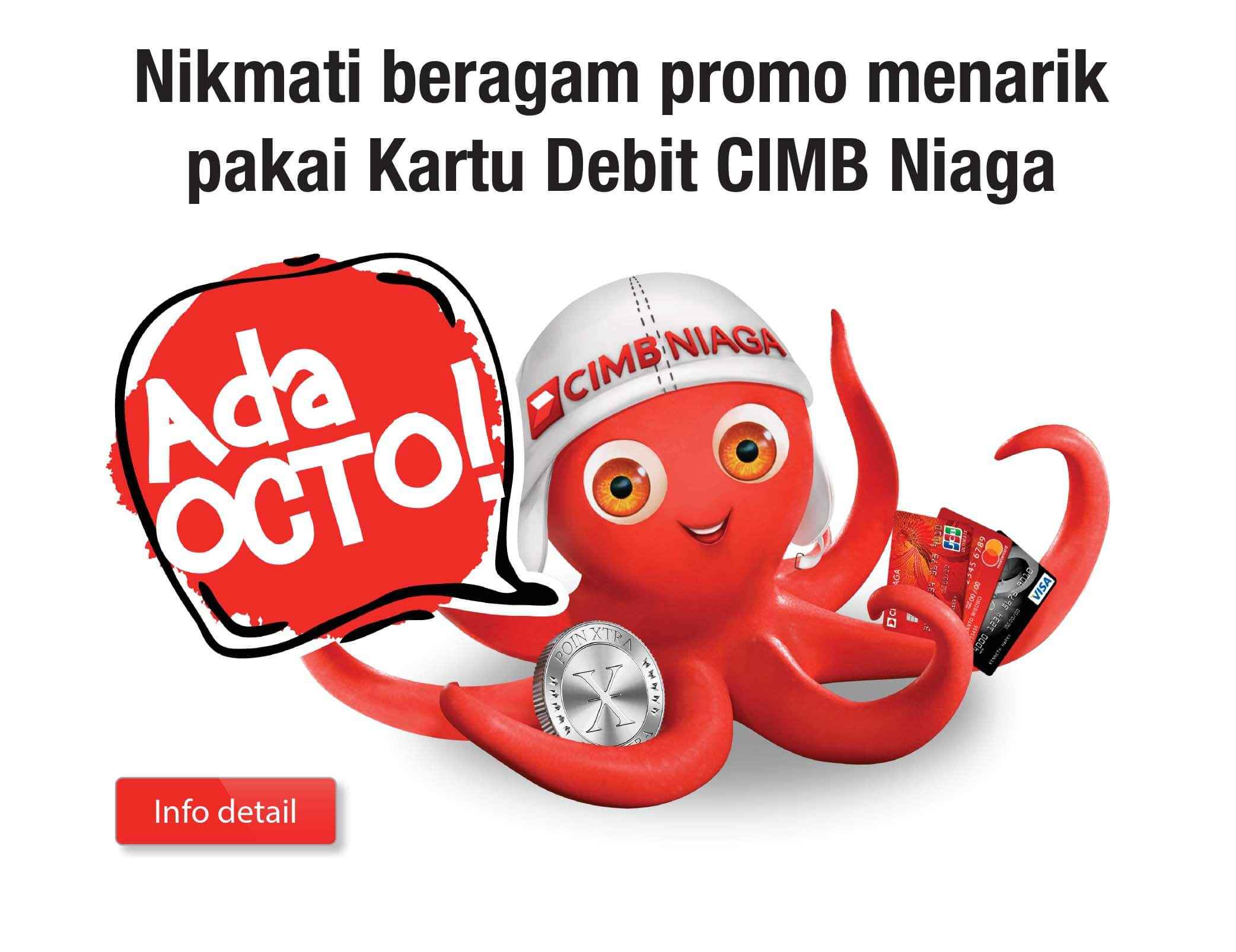 Promo Menarik kartu debit CIMB Niaga