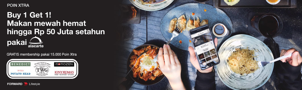 GRATIS Membership Alacarte pakai Poin Xtra