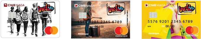 card picture indie account CIMB Niaga