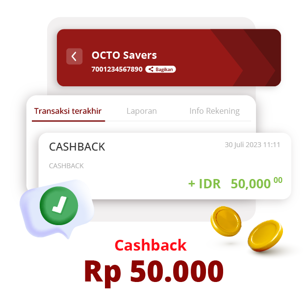 OCTO Savers cashback