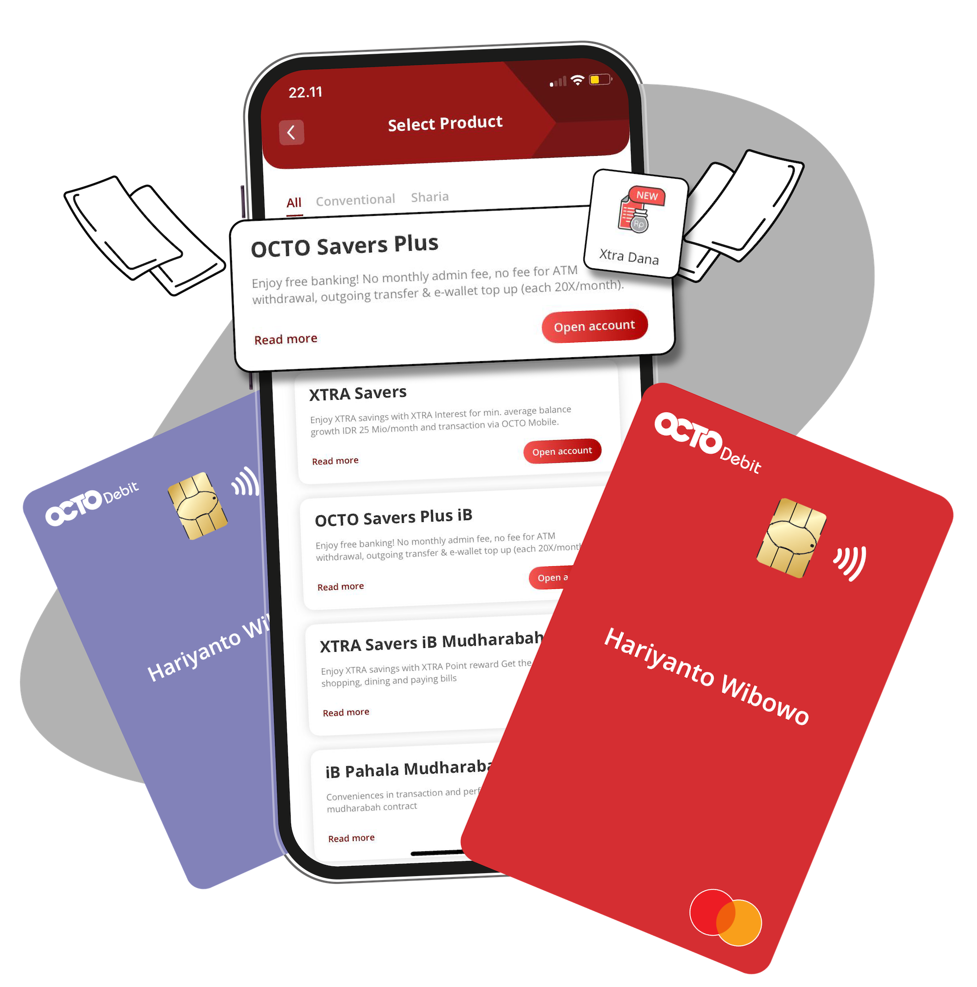 Buka Tabungan OCTO Savers+ dan dapatkan Cashback hingga Rp 160 Ribu + Limit Pinjaman hingga Rp 20 Juta!